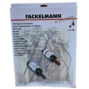 Weinregal Metall 6 Flaschen (NEUWARE)