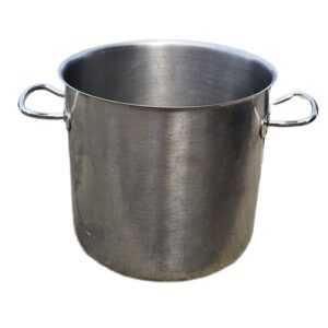 Kochtopf hoch Edelstahl ø 25cm Höhe 24cm (gebraucht)