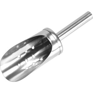 Eisschaufel Edelstahl Bar 19cm (gebraucht)