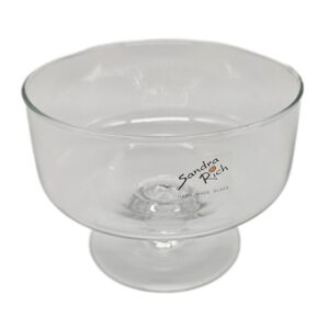 Glasschale mit Fuß "Sandra Rich" Ø 14cm (gebraucht)